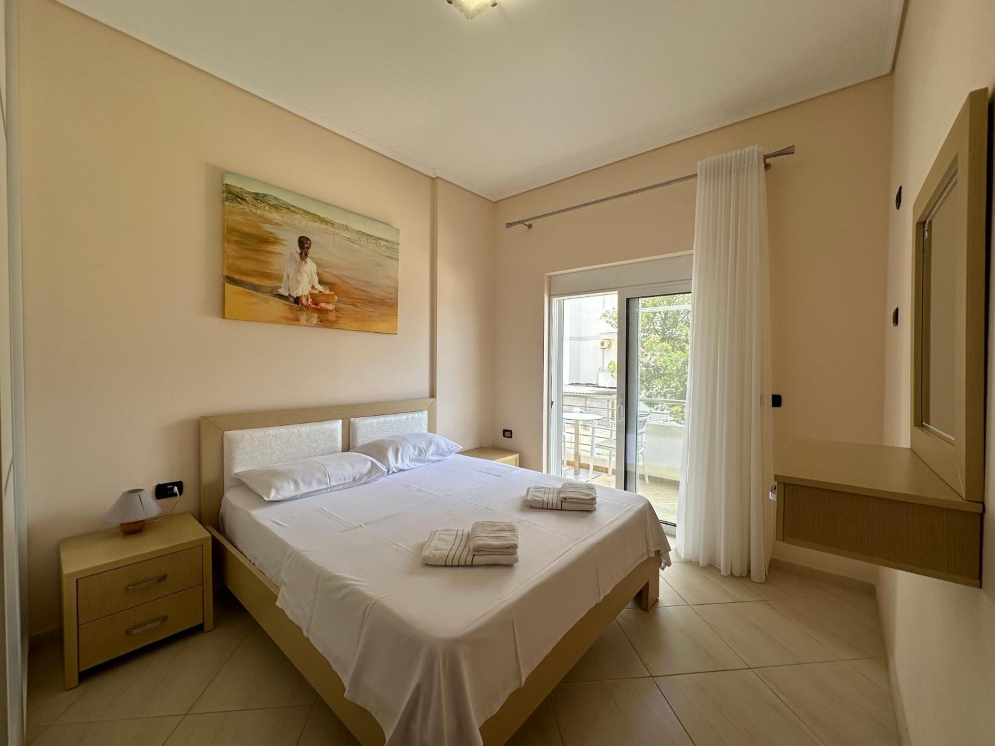 Ferienwohnung Luxy Coral Aparts Sarandë Exterior foto