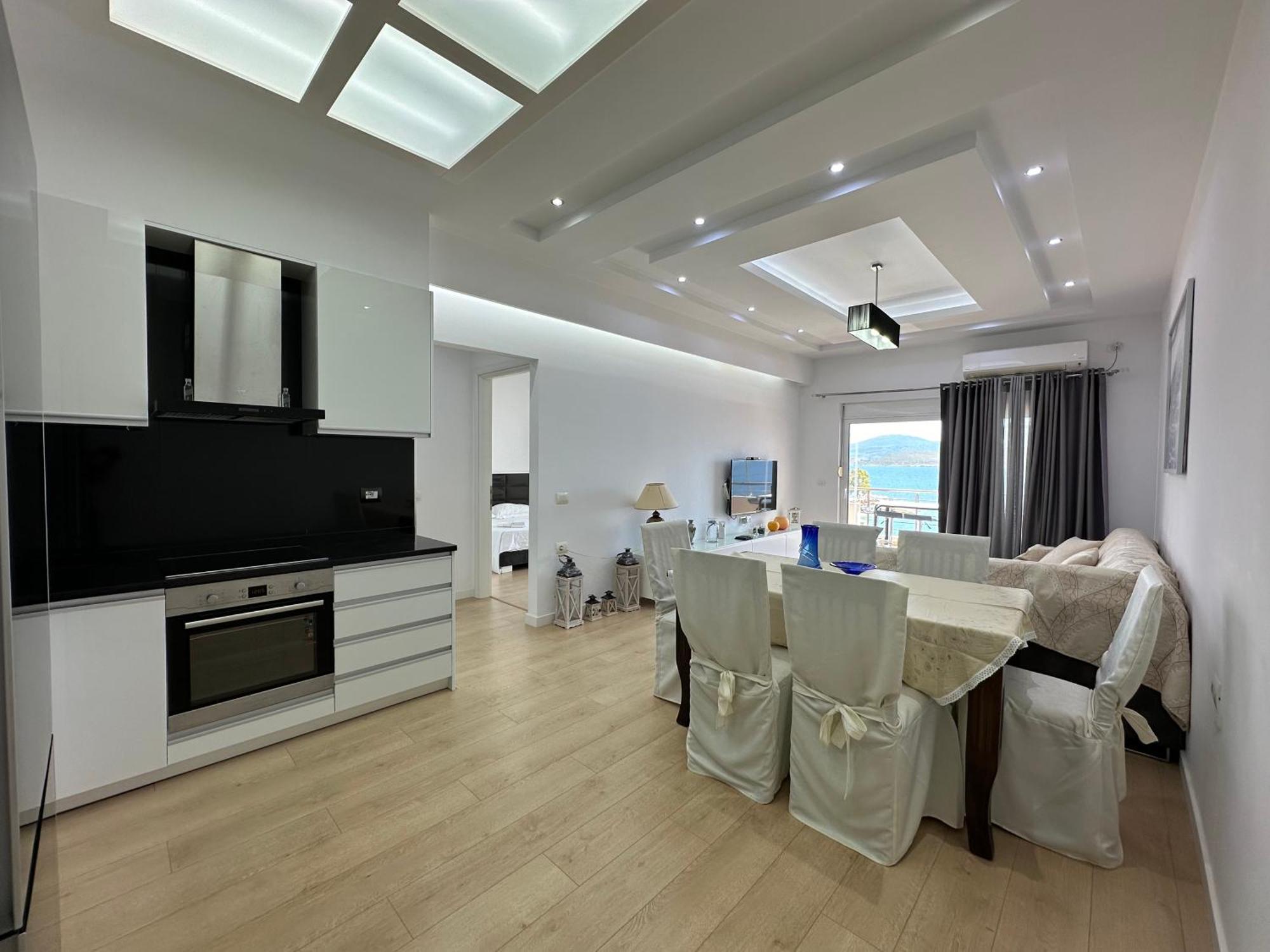 Ferienwohnung Luxy Coral Aparts Sarandë Exterior foto